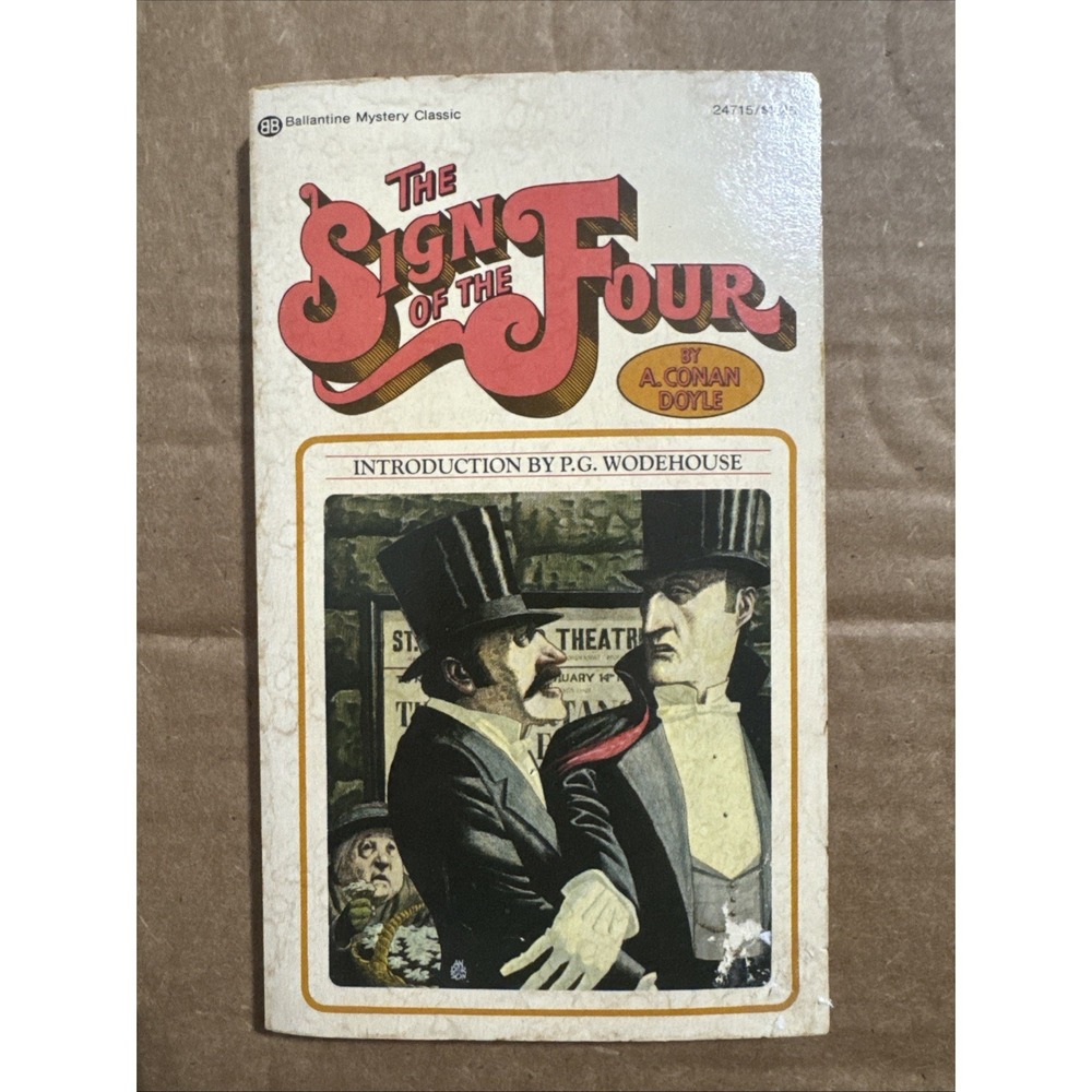 The Sign of the Four by A.C.Doyle PB 1975 ‎ First Print Very Good Condition